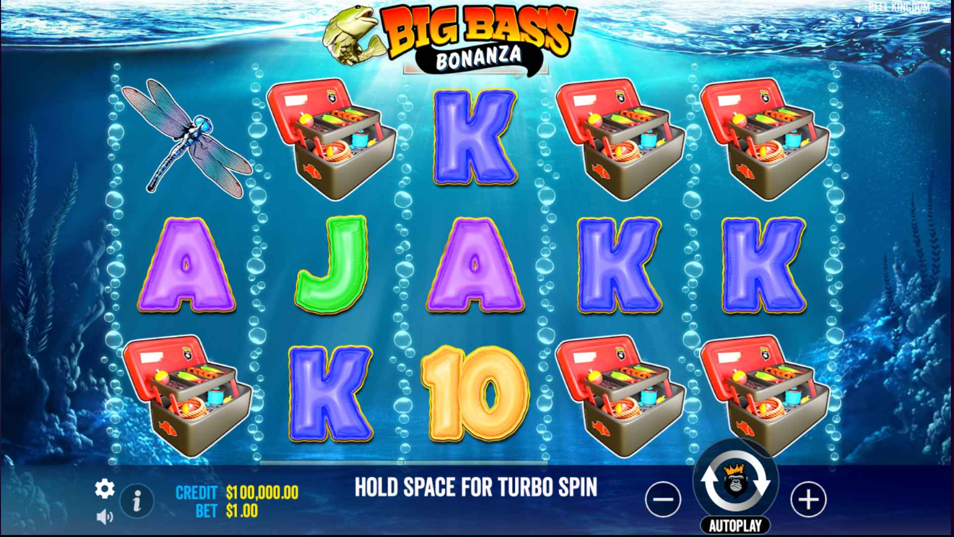 Εικόνα κουλοχέρη Big bass bonanza