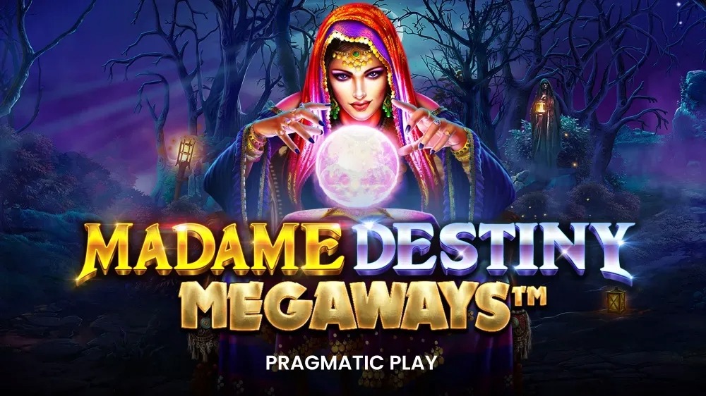 Λογότυπο κουλοχέρη Madame Destiny Megaways της Pragmatic Play