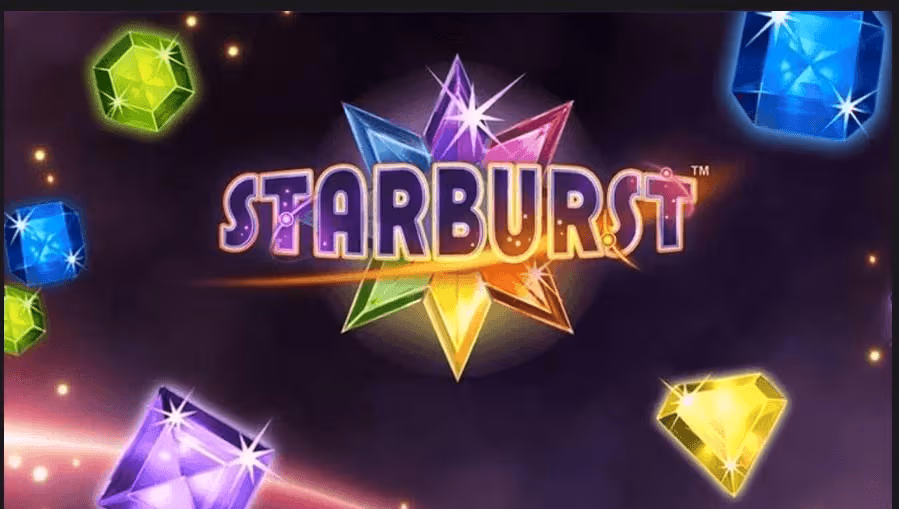 Λογότυπο του κουλοχέρη starburst της NetEnt