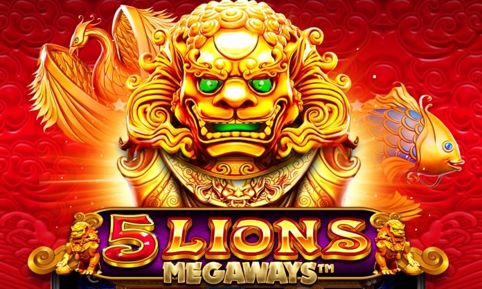 Λογότυπο του κουλοχέρη 5 Lions Megaways της Pragmatic play
