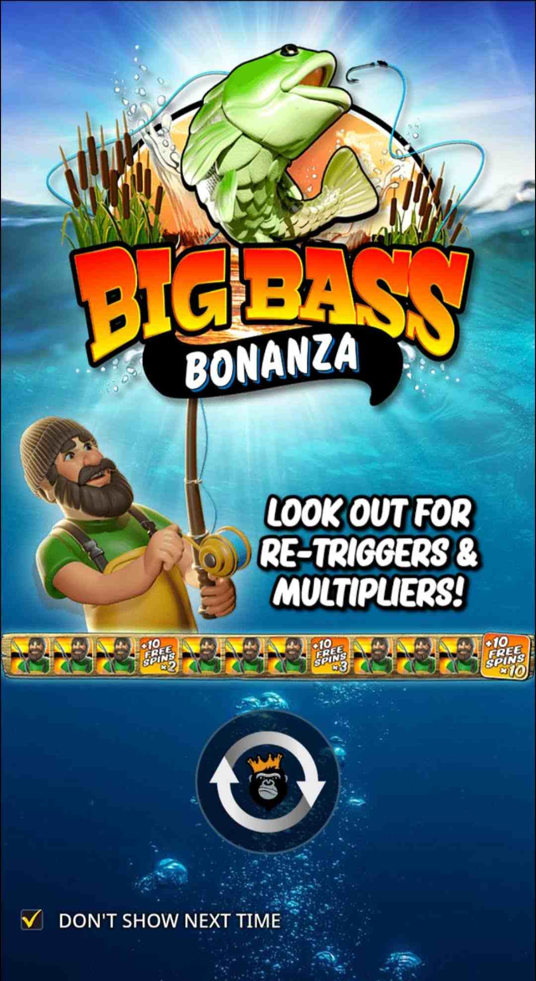 Εικόνα κουλοχέρη Big bass bonanza