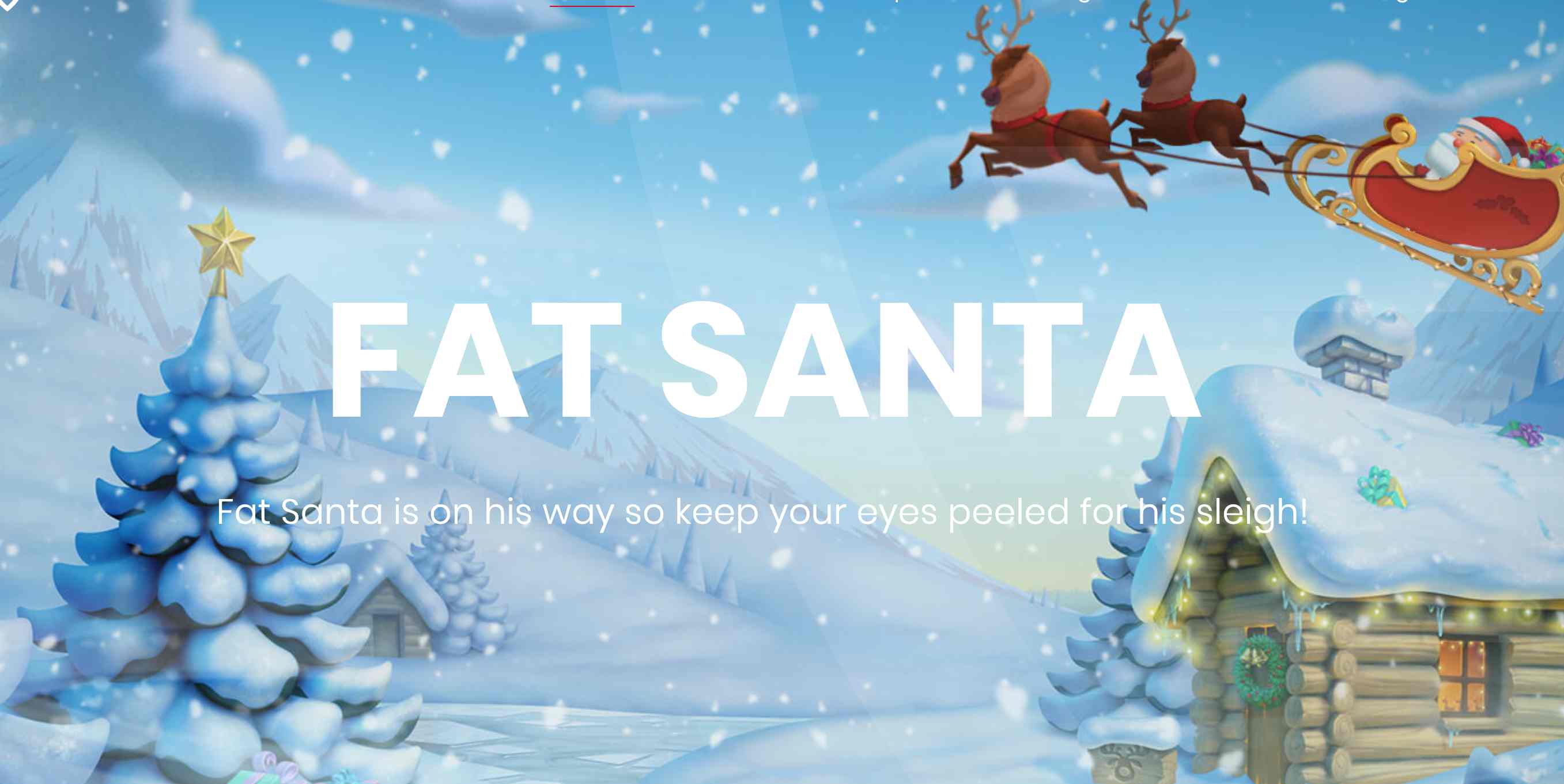 Χριστουγεννιάτικη εικόνα για φρουτάκια Fat Santa