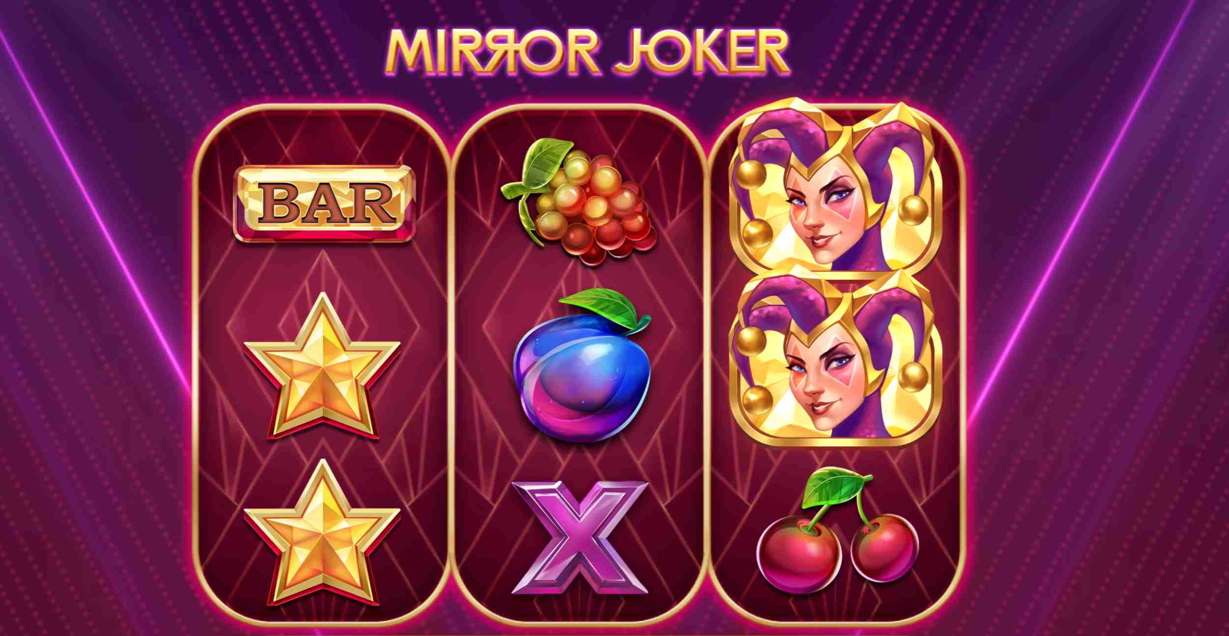 Στιγμιότυπο από τον κουλοχέρη Mirror Joker της Play'nGo