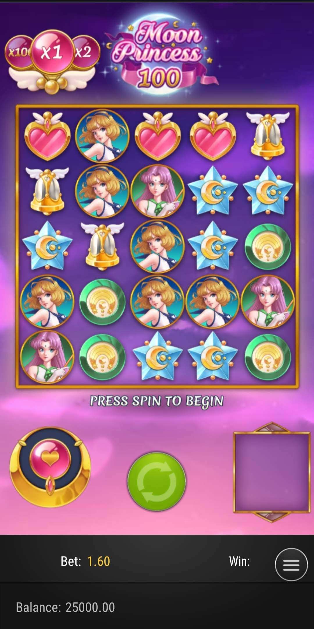 Εικόνα κουλοχέρη Moon Princess 100