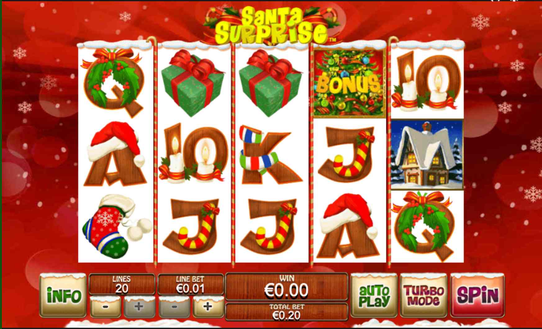 Χριστουγεννιάτικη εικόνα για φρουτάκια Santa Surprise