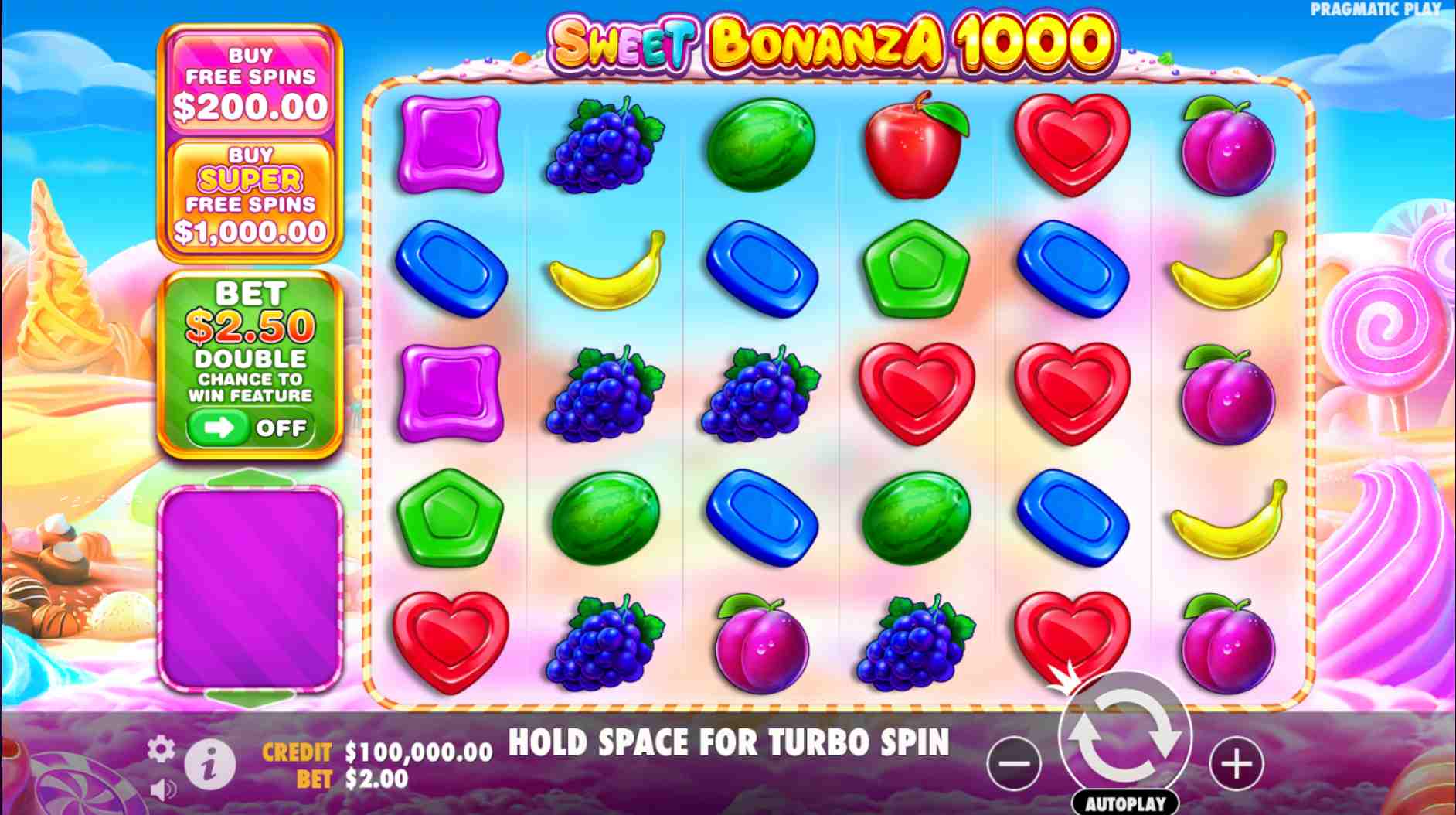 Εικόνα κουλοχέρη Sweet Bonanza 1000