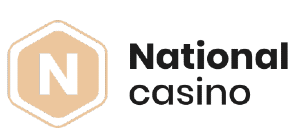 Λογότυπο του National Casino με εξαγωνικό σχέδιο και γράμμα Ν