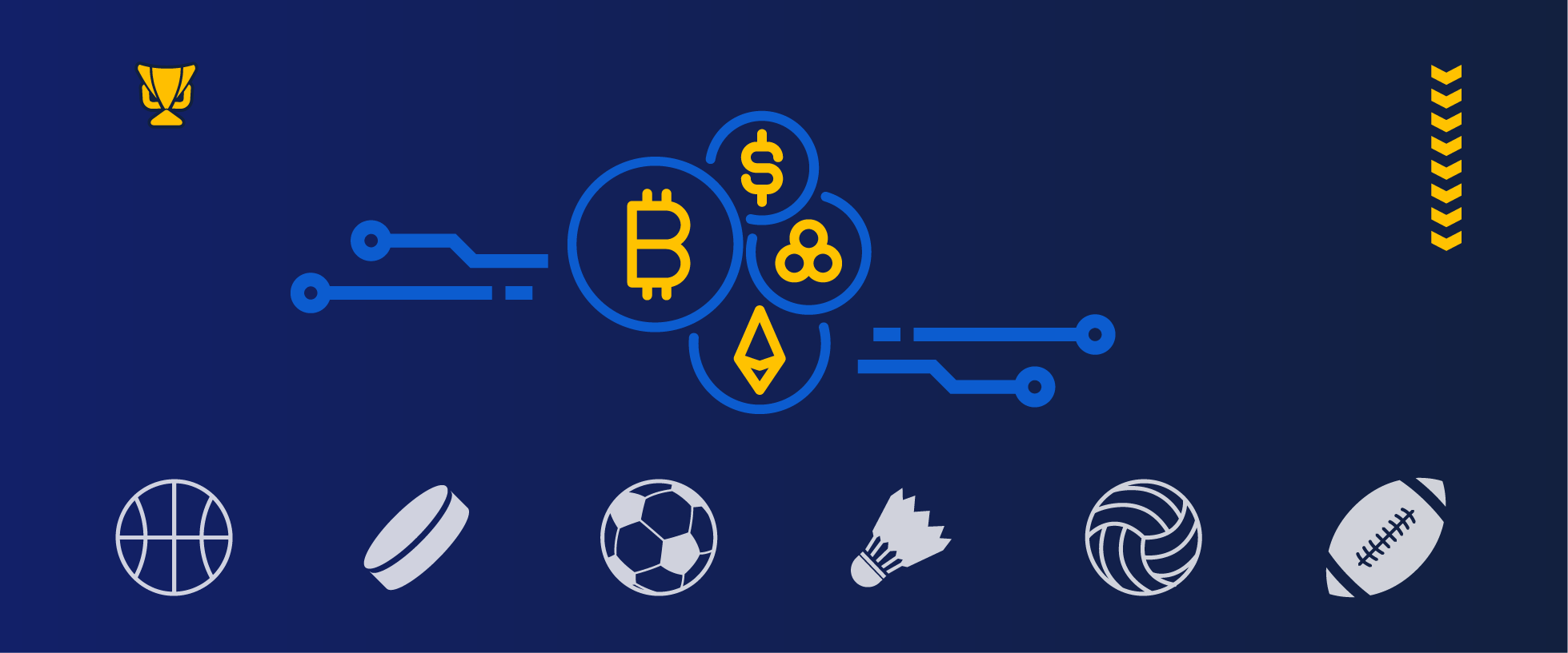 Οθόνη που δείχνει πληρωμές στοιχήματος με χρήση κρυπτονομισμάτων.