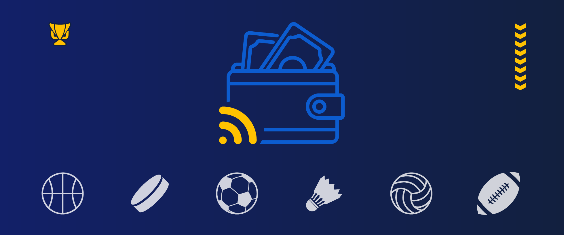 Οθόνη που δείχνει πληρωμές στοιχήματος με ηλεκτρονικά πορτοφόλια