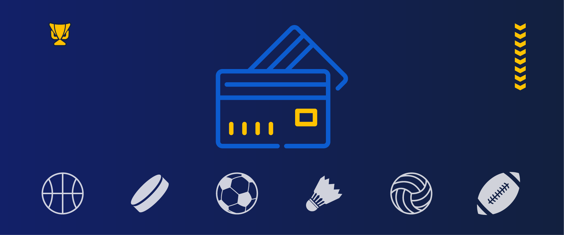 Οθόνη που δείχνει πληρωμές στοιχήματος με προπληρωμένες κάρτες