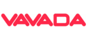 Λογότυπο της Vavada με κόκκινα γράμματα.