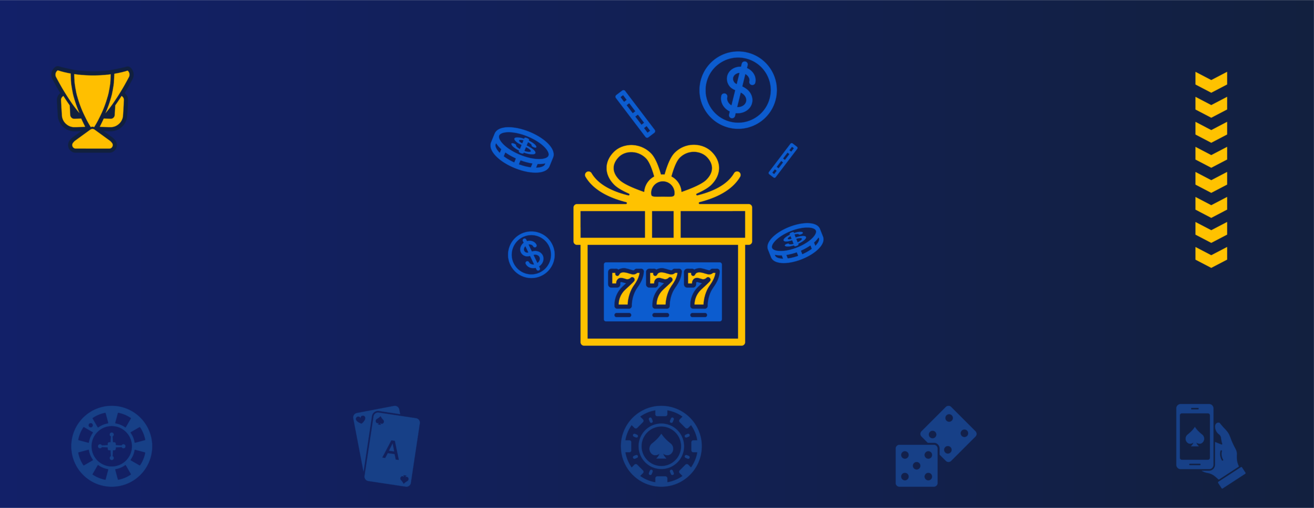 Οθόνη με προσφορές και μπόνους καζίνο για νέους και υπάρχοντες παίκτες.