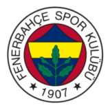 Λογότυπο της Φενερμπαχτσέ με ασπίδα και φύλλο δάφνης