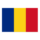 Σημαία Ρουμανίας με μπλε, κίτρινο και κόκκινο κατακόρυφες ζώνες