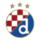 Λογότυπο της Dinamo Zagreb με μπλε, κόκκινα και λευκά στοιχεία και τρία αστέρια