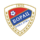 Έμβλημα FK Borac Banja Luka με κόκκινο-μπλε χρώμα και έτος ίδρυσης 1926
