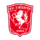 FC Twente έμβλημα κόκκινο-λευκό με άλογο και έτος ίδρυσης 1965