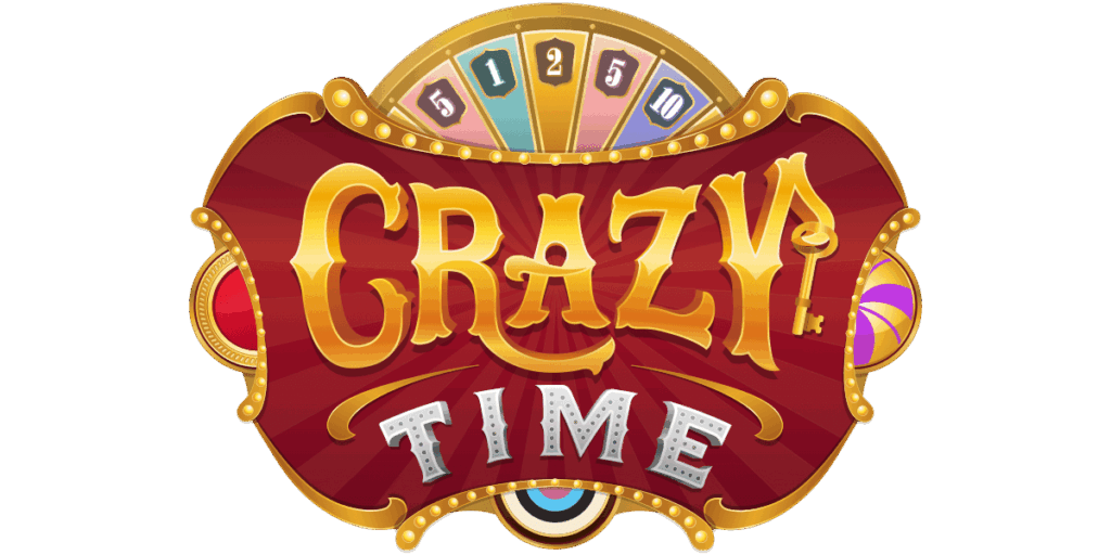 Λογότυπο του σόου παιχνιδιού καζίνο Crazy Time