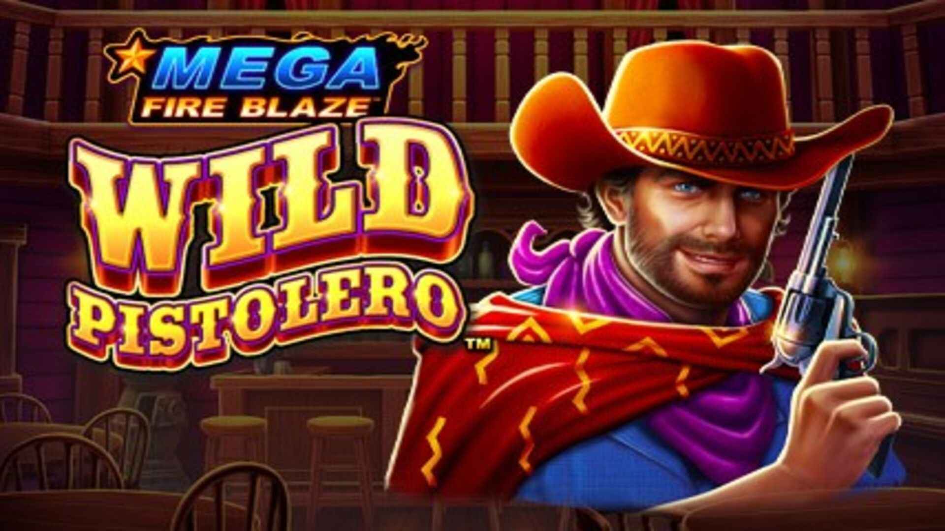 Λογότυπο του κουλοχέρη Wild Pistolero Mega Fire Blaze