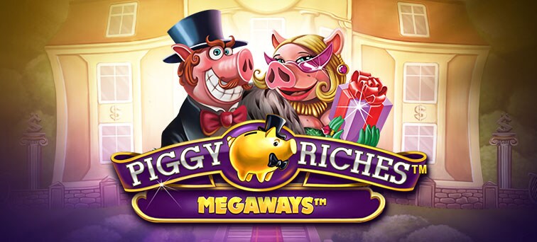 Λογότυπο του κουλοχέρη Piggy Riches Megaways της Red Tiger