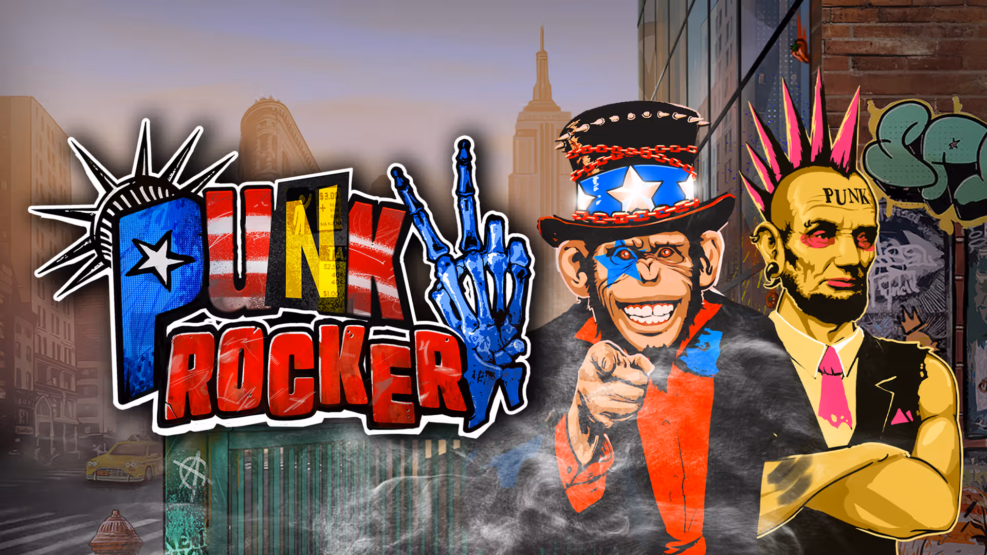 Λογότυπο του κουλοχέρη Punk Rocker 2 της ΝοLimitCity